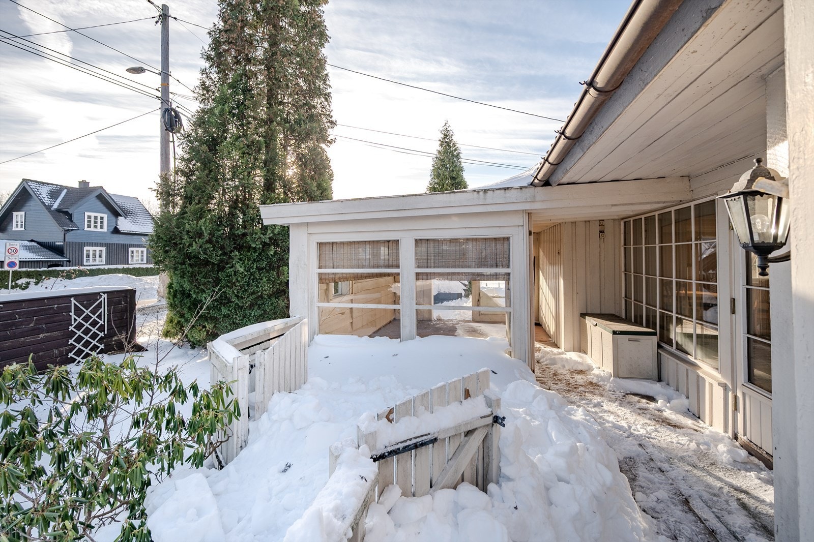 Terrasse utenfor stuen Galleribilde