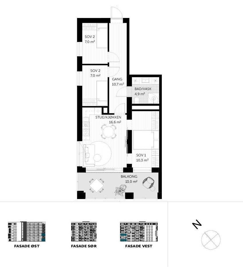 Plantegning - M109 Galleribilde