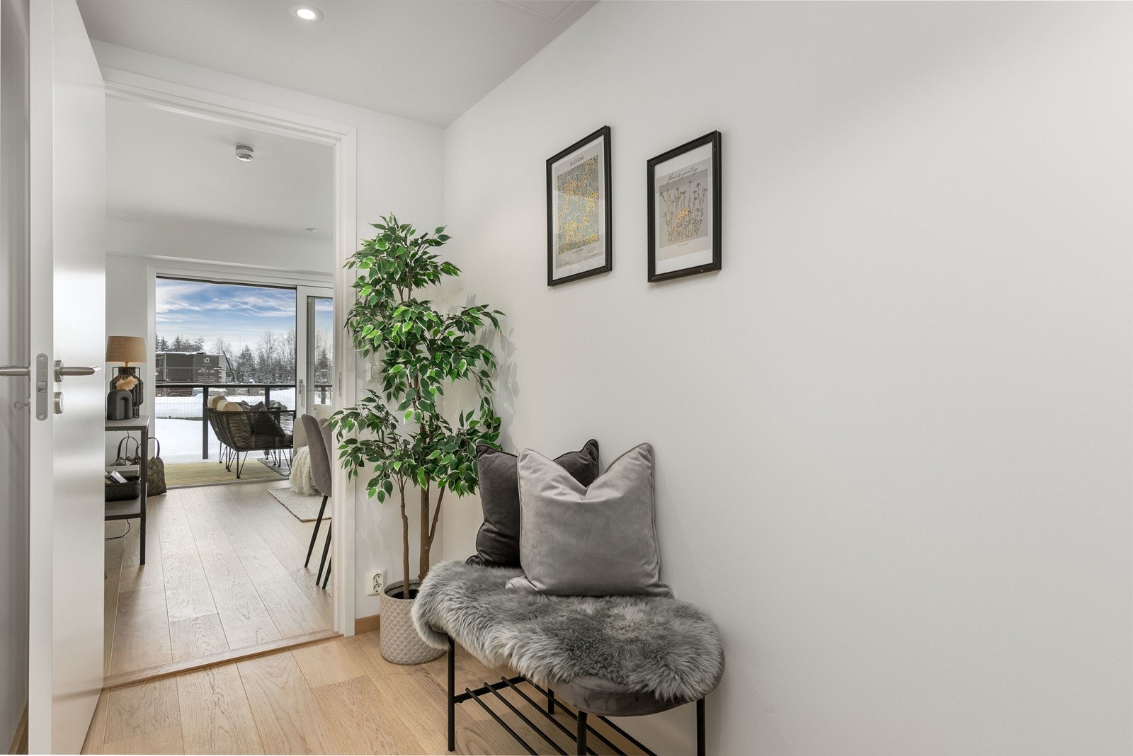 Gang fra stuen og til soverom Galleribilde