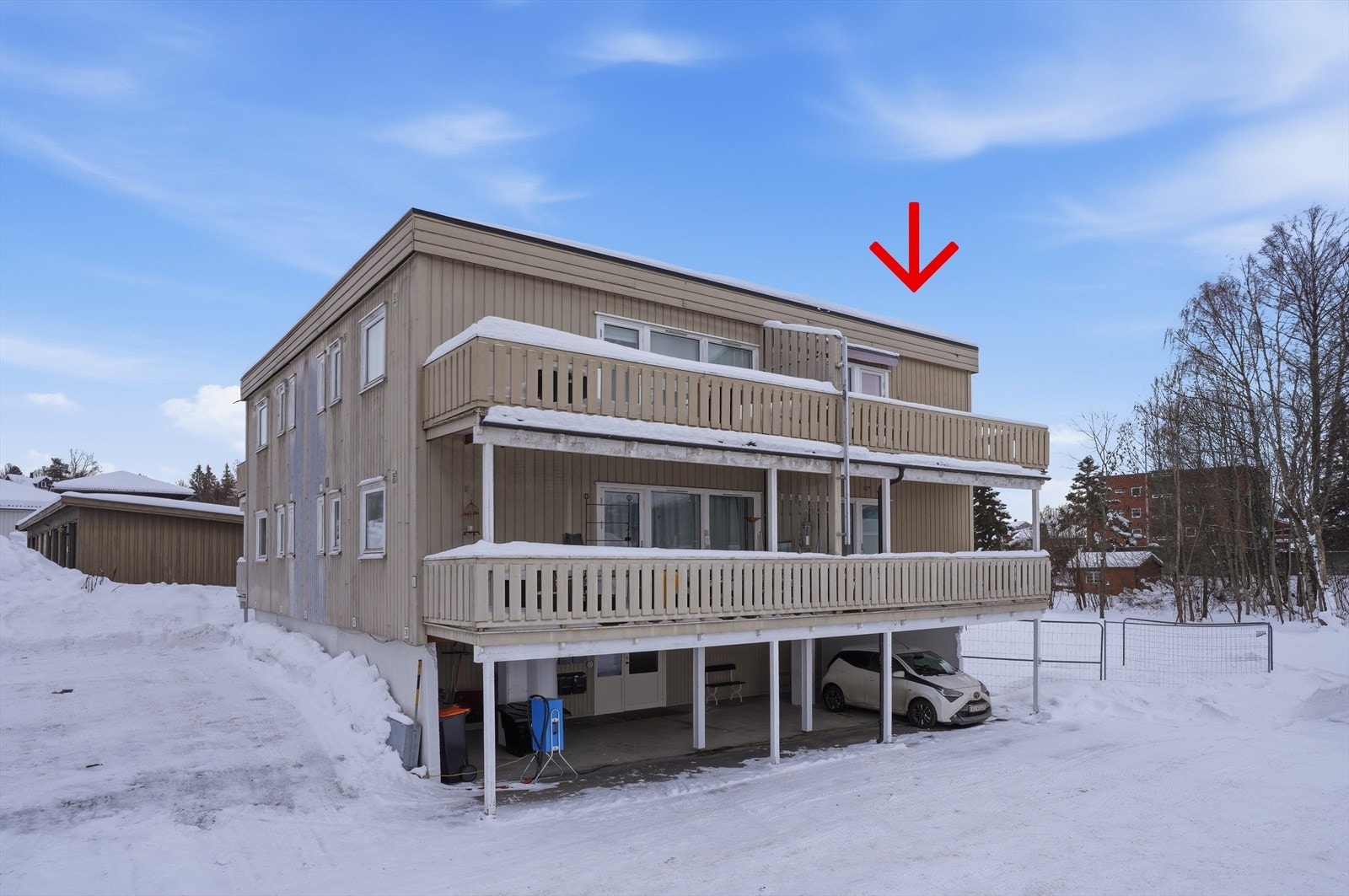 Leiligheten ligger i 2.etasje. Galleribilde