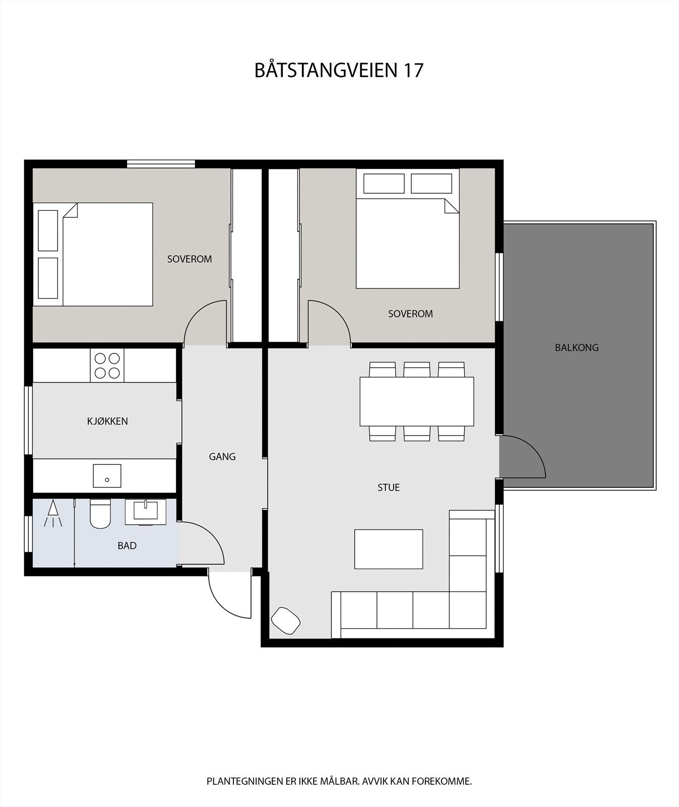 Plantegning 2 etasje. Galleribilde