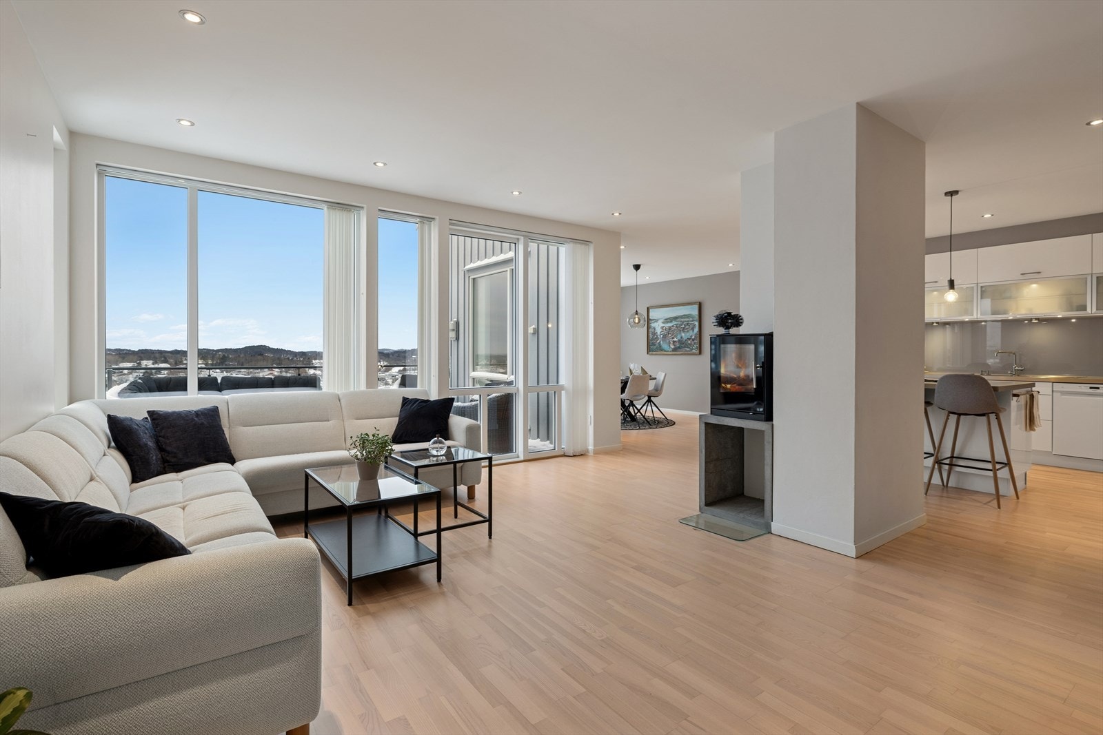 Peisovn for effektiv oppvarming Galleribilde