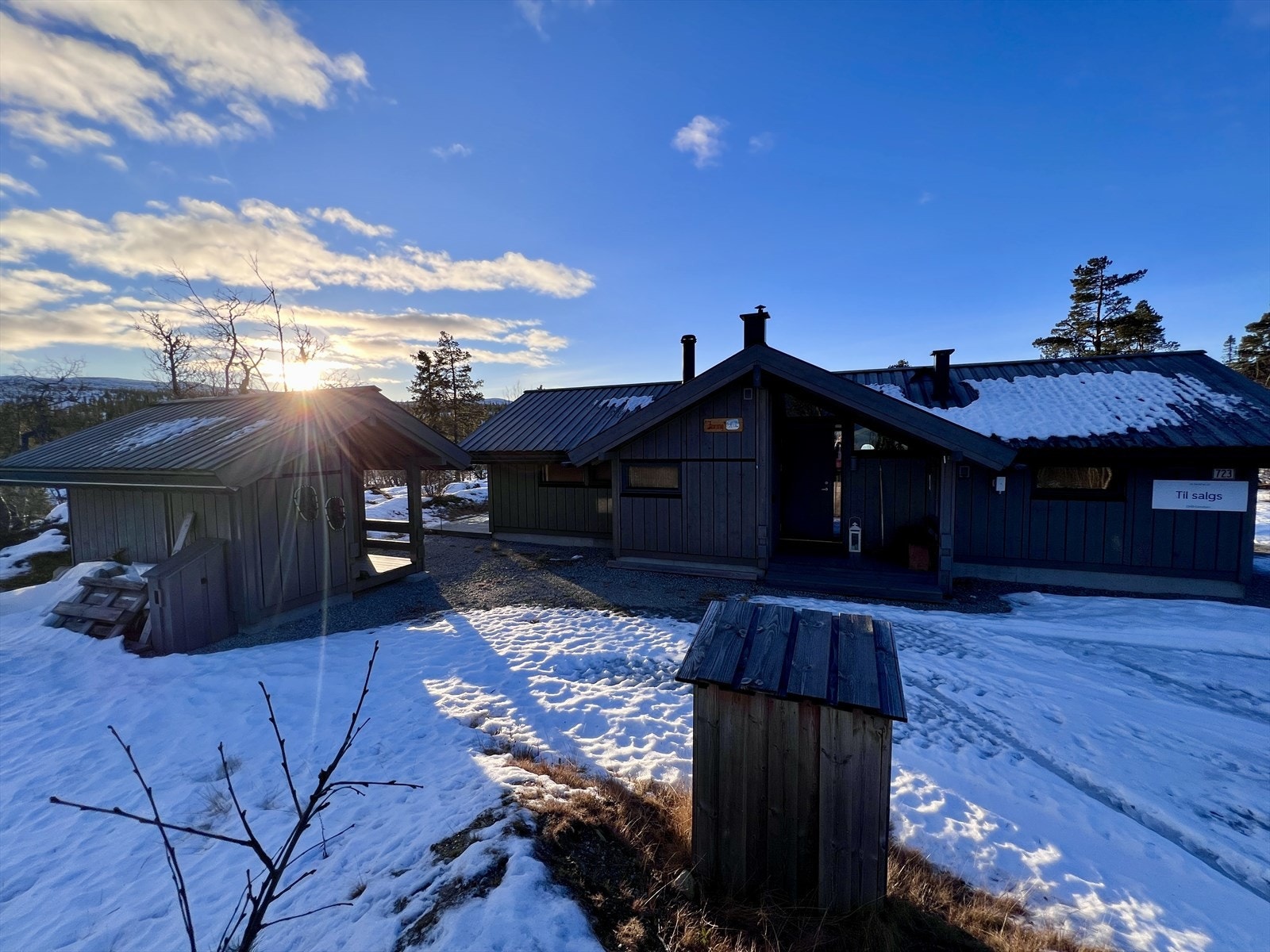 Vinterbilde tatt av eiendomsmegler 30.12.2025 Galleribilde