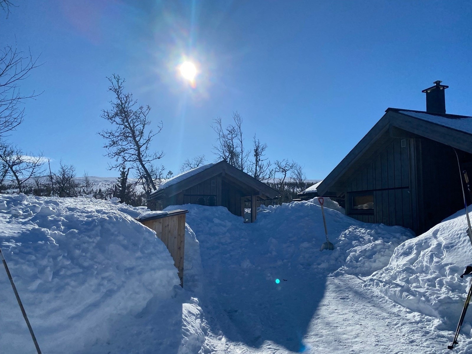 Vinterbilde tatt av selger de siste vintrene Galleribilde