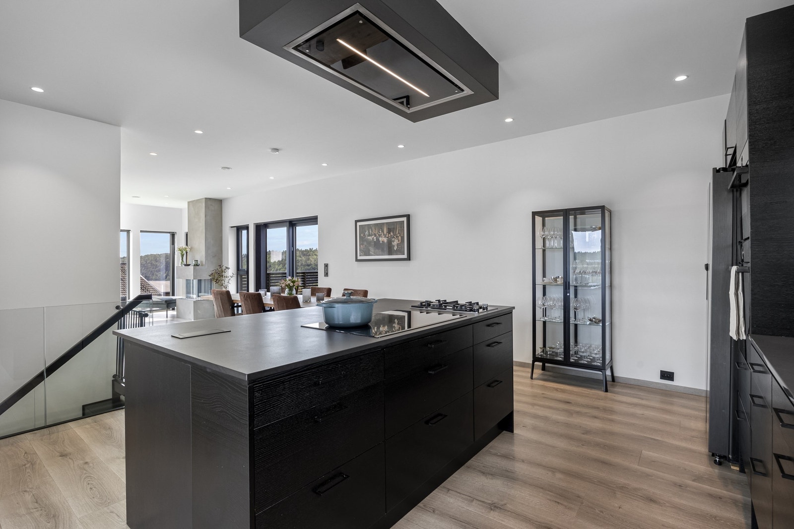 Åpen løsning mot stue Galleribilde