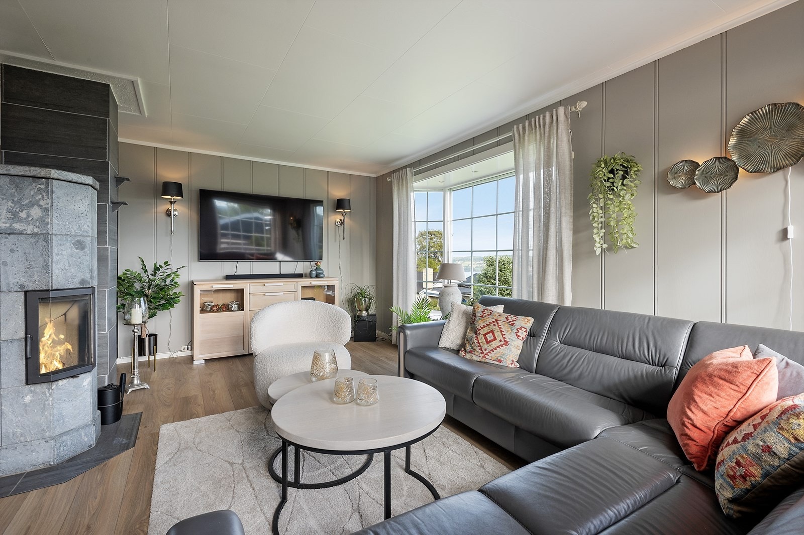 Koselig sofakrok. Galleribilde