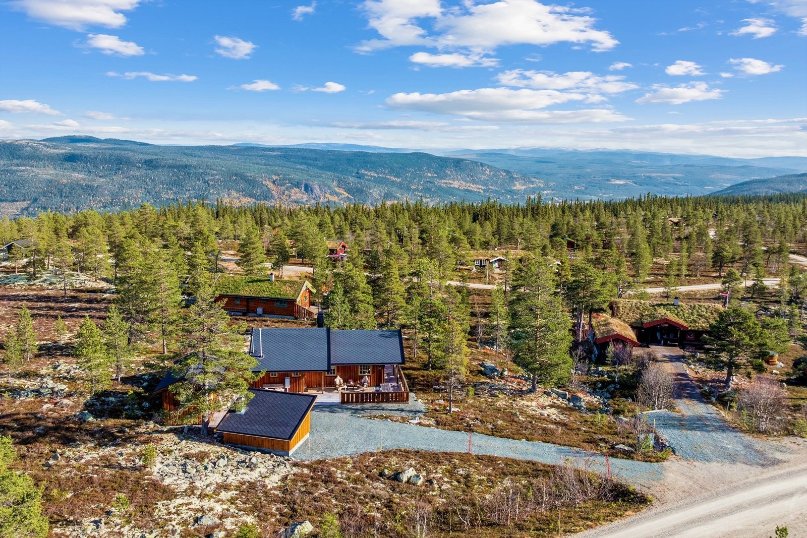 Området byr på et vidstrakt landskap med gode muligheter for jakt, fiske og friluftsliv. Galleribilde