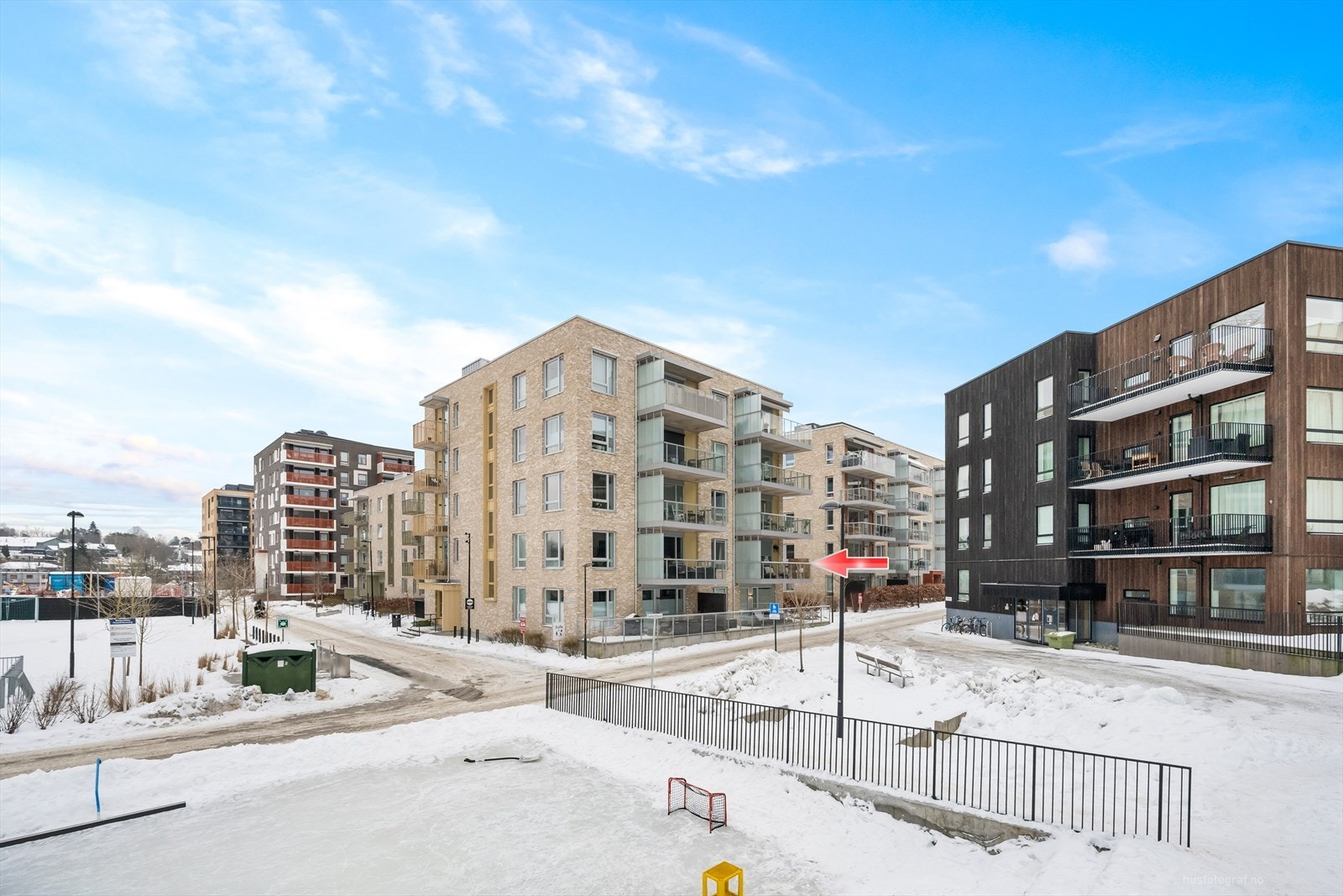 Leiligheten ligger i 2.etasje. Galleribilde