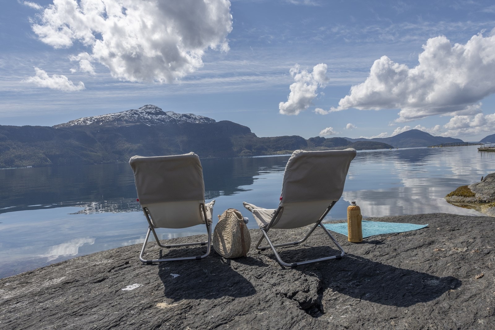 Svaberg like nedenfor hytta Galleribilde