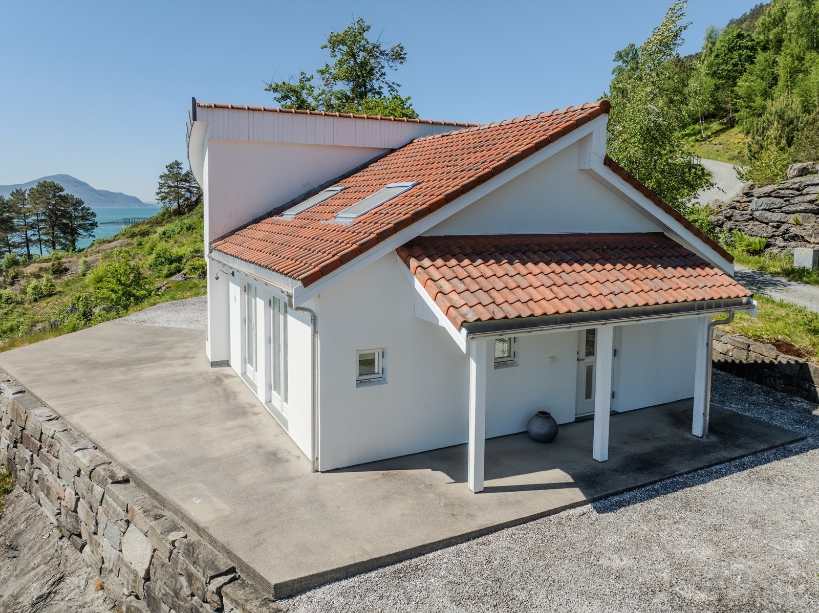 Fasade gjestehytte/anneks Galleribilde