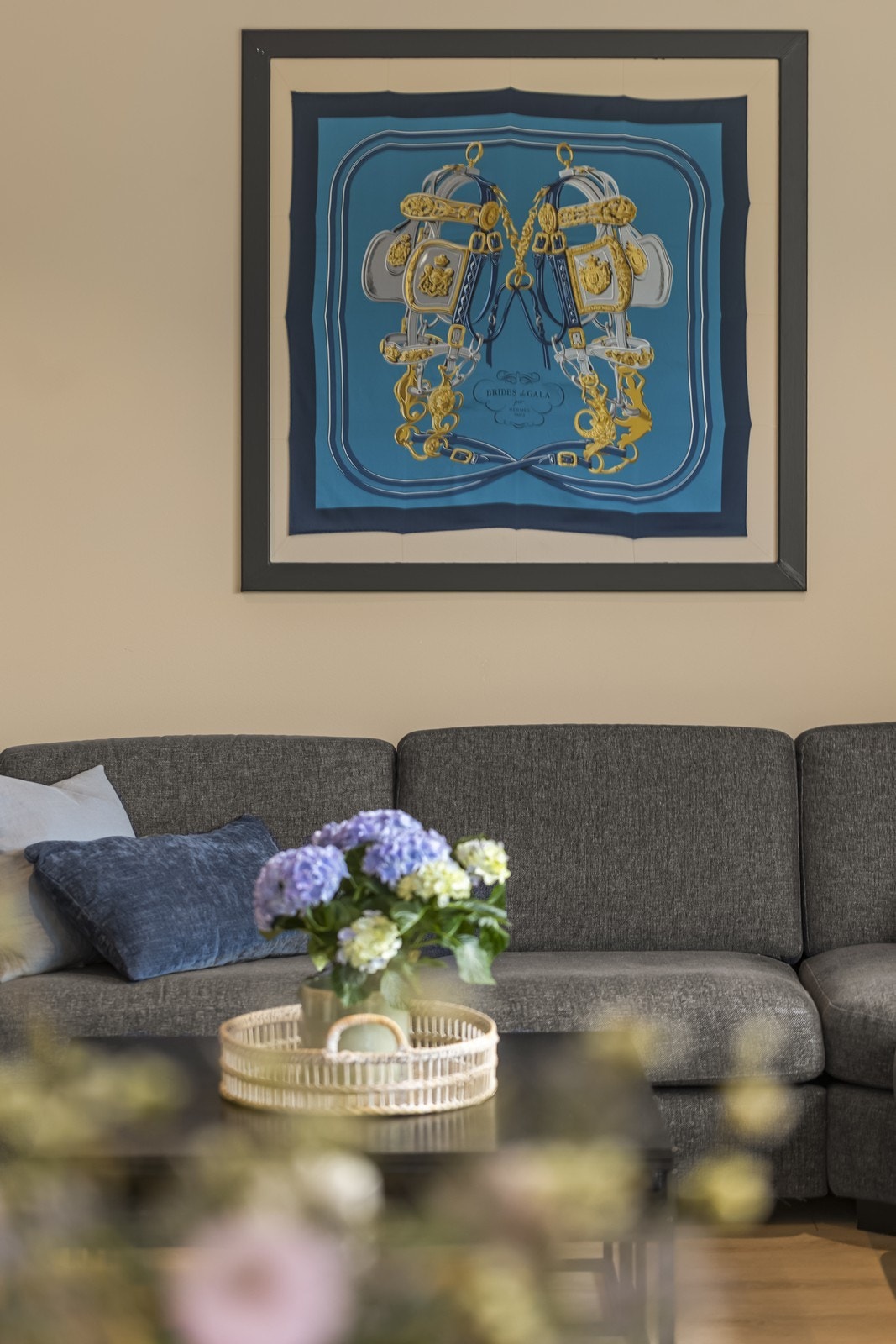 Vegger med malte plater gir et rent og moderne uttrykk. Galleribilde