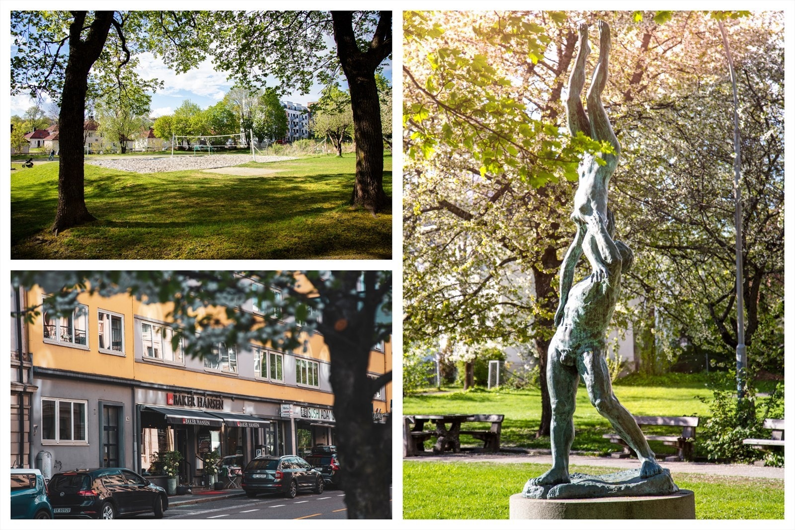 Adamstuen ligger også innen kort gangavstand Galleribilde