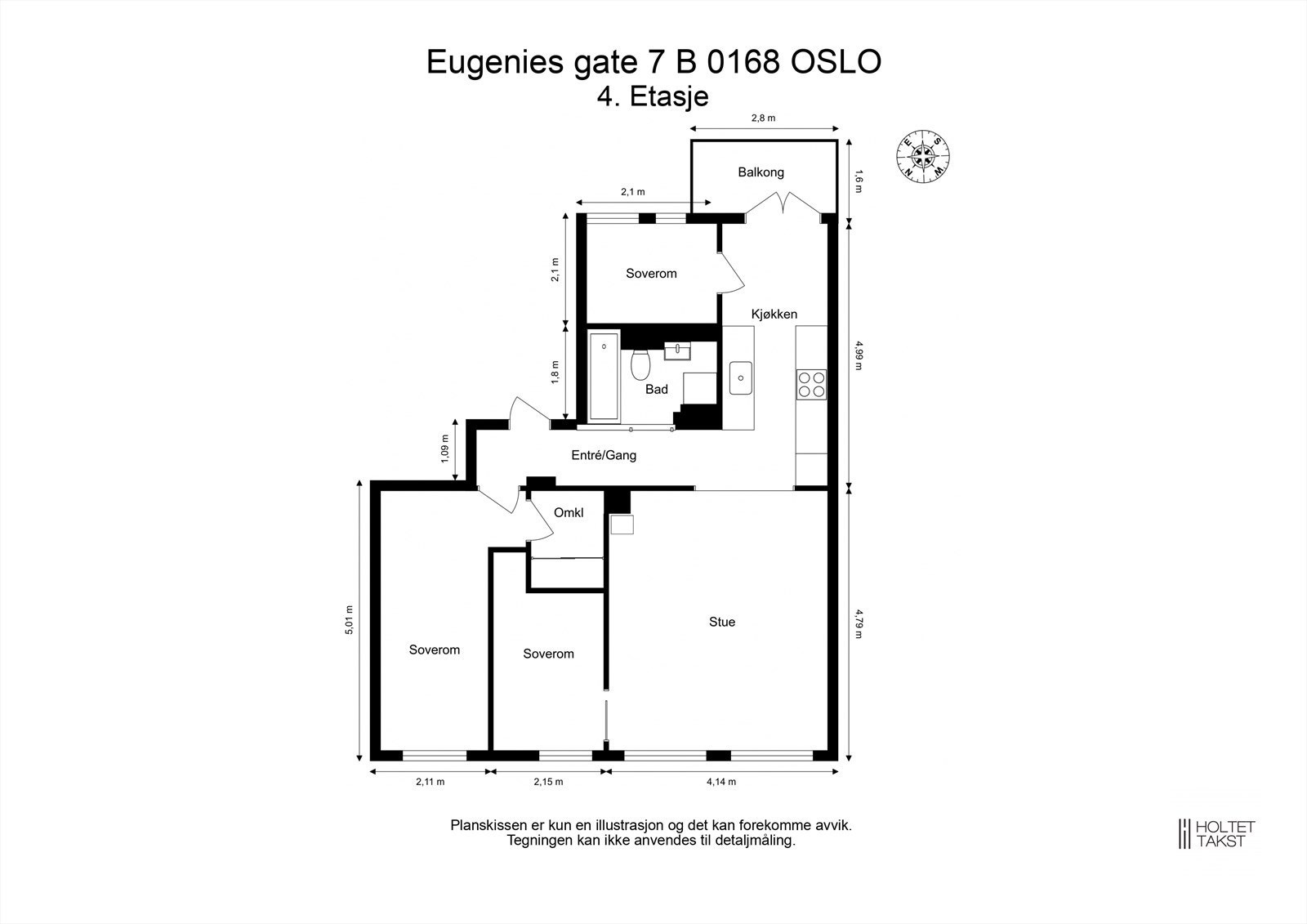 Gjennomgående bolig med svært god planløsning Galleribilde