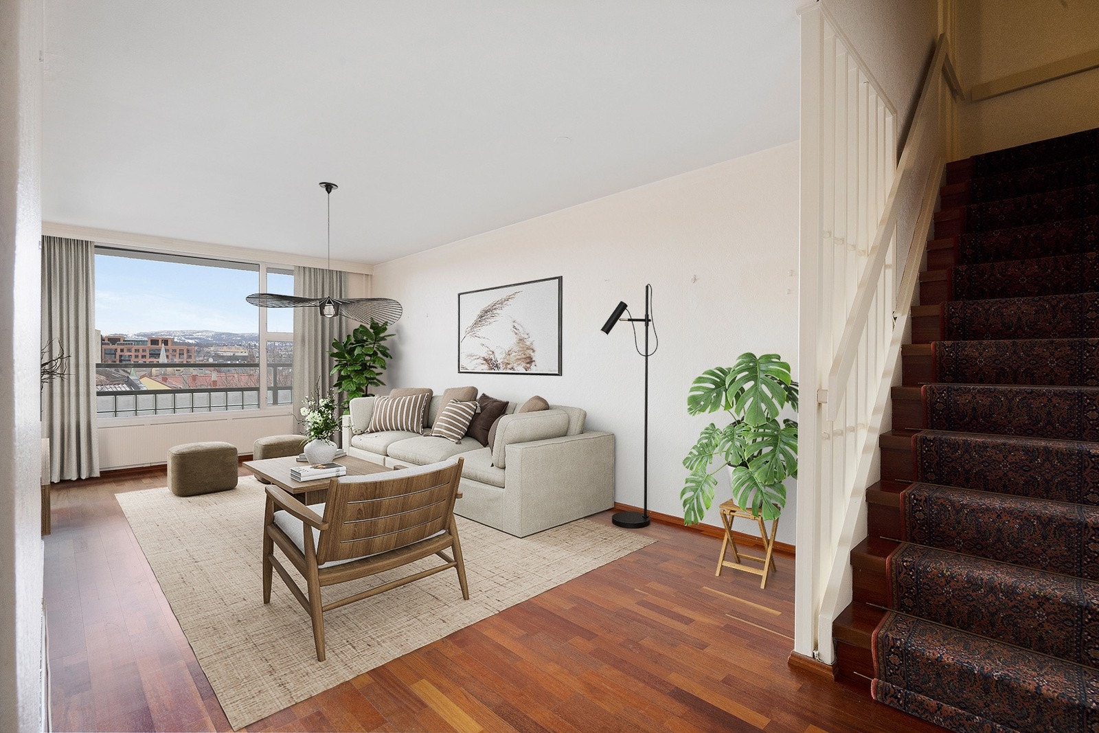 Stue. Digitalt stylet Galleribilde