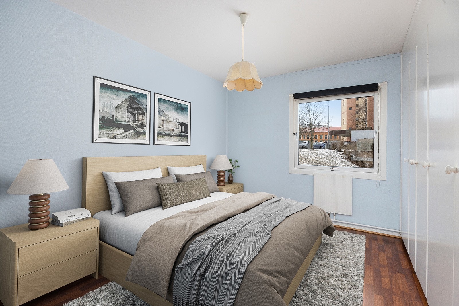 Soverom. Digitalt stylet Galleribilde