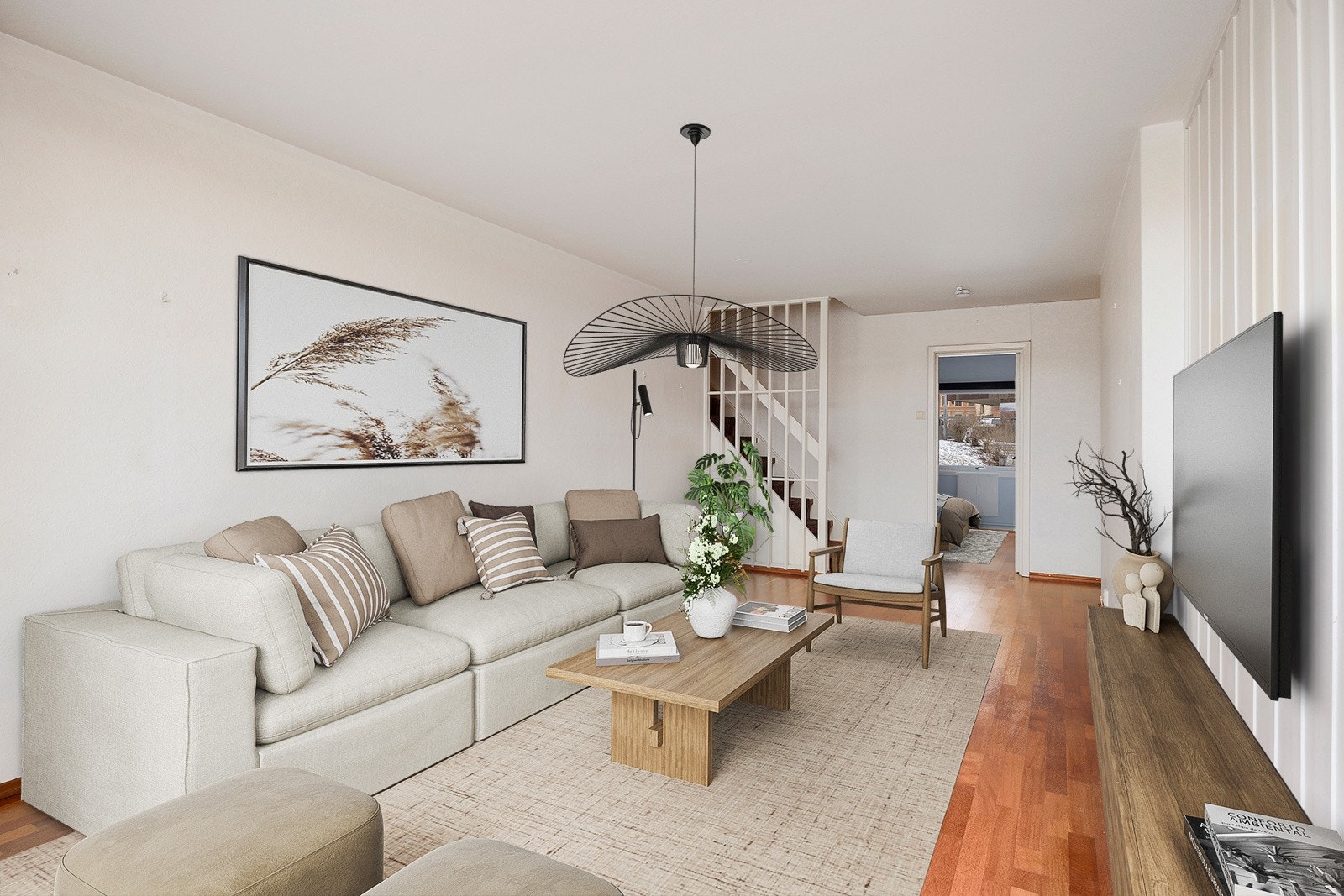 Stue. Digitalt stylet Galleribilde