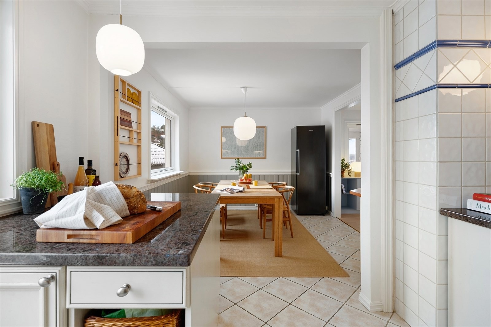 Lekker benkeplate av stein Galleribilde