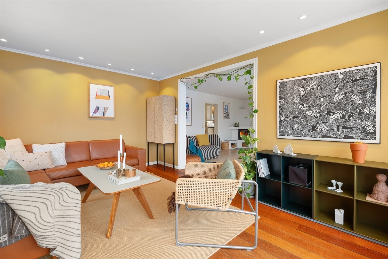 Tre stuer på rad Galleribilde