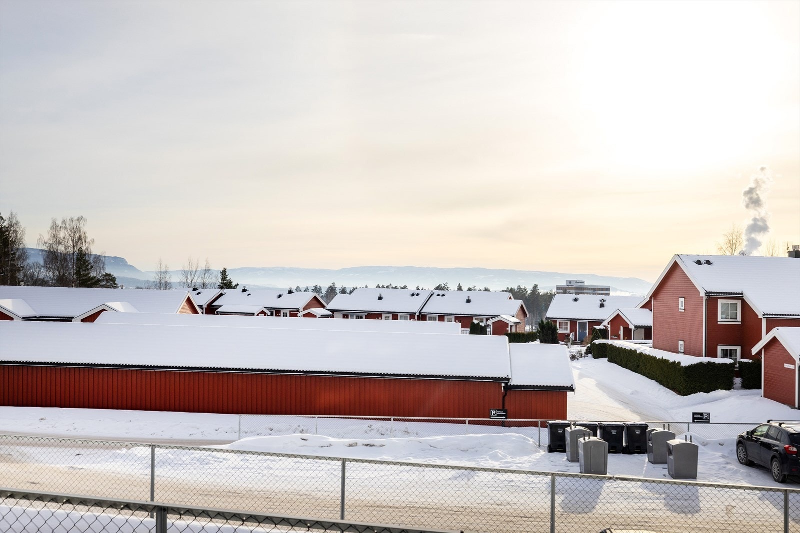 Området byr på gode turmuligheter med nærhet til skog og mark. Galleribilde