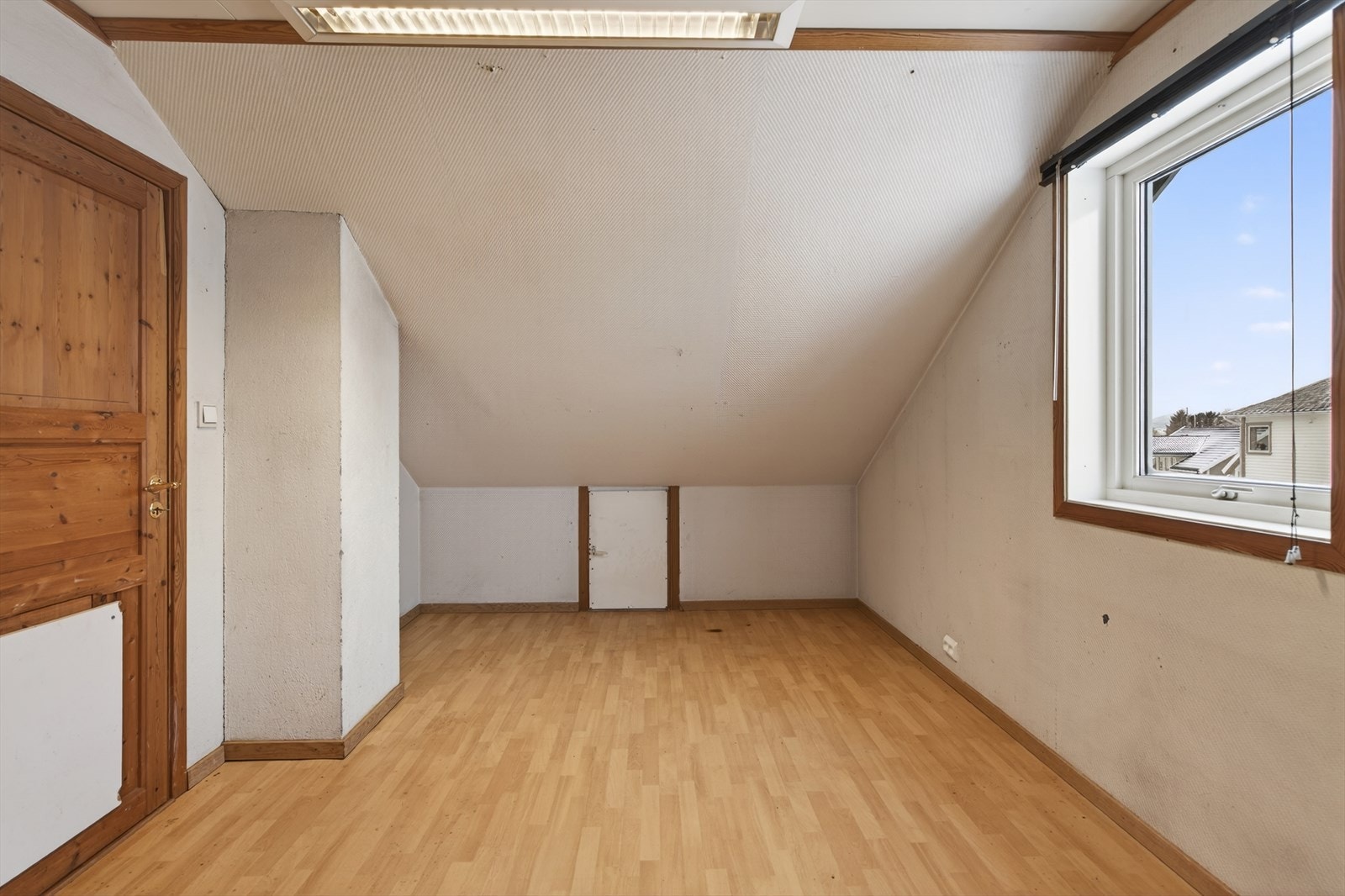 Soverom på loft Galleribilde