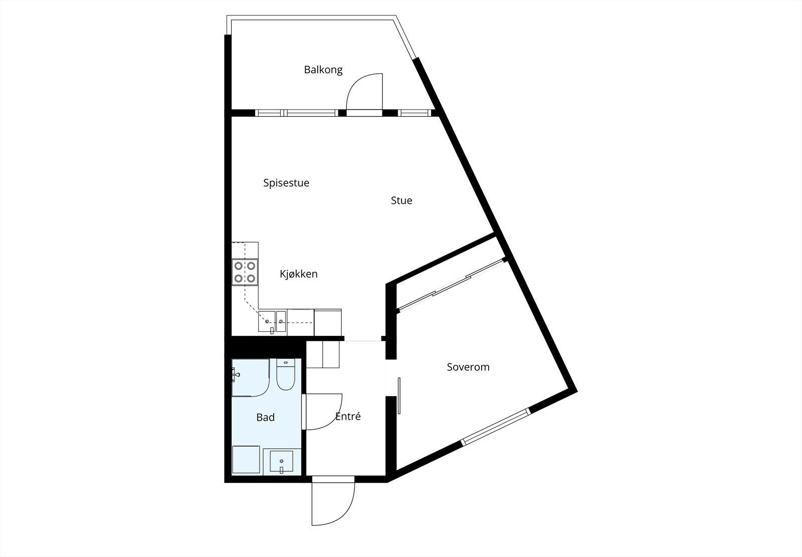 Plantegning. Galleribilde