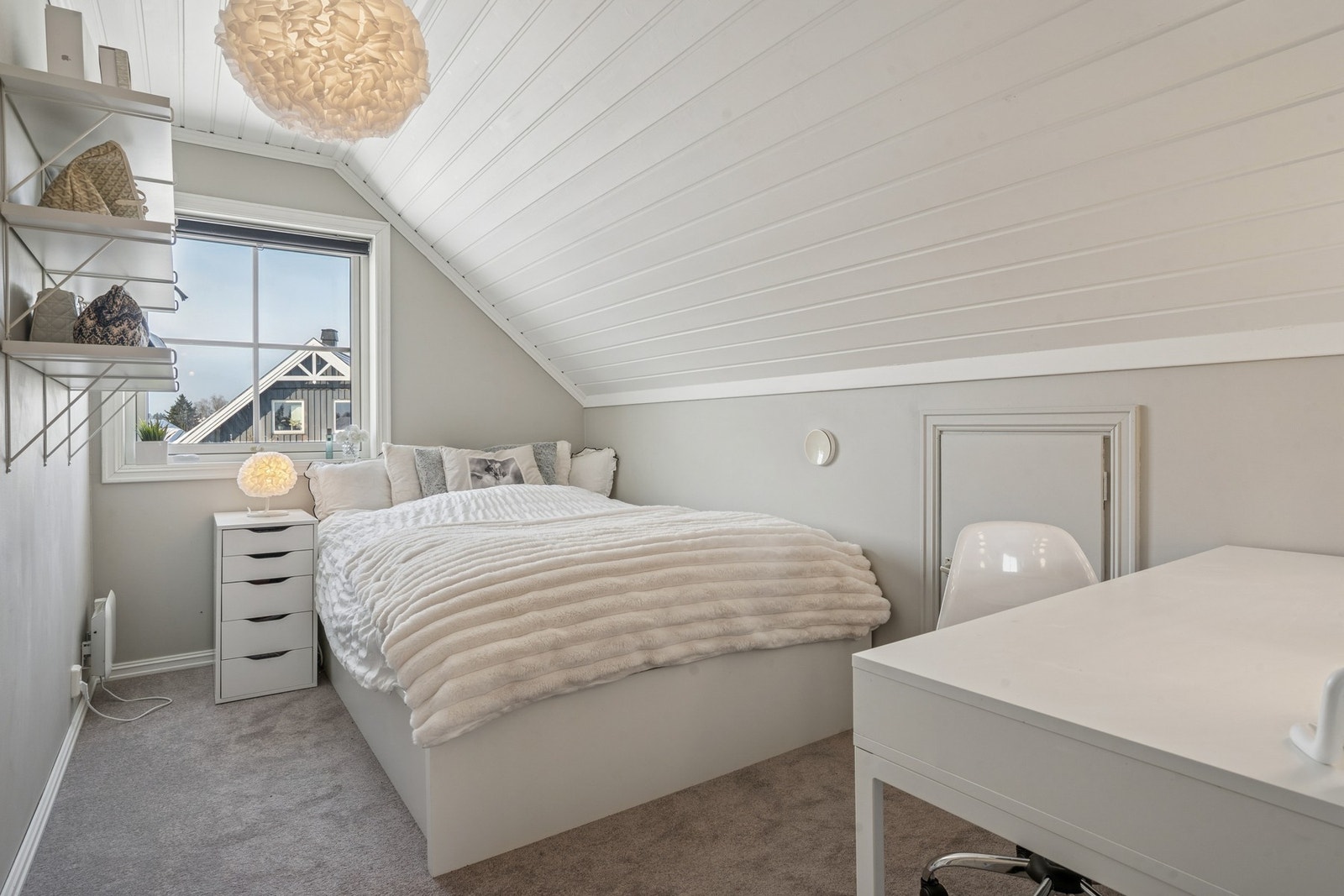 Perfekt som barnerom, gjesterom eller kontor. Alt etter behov. Galleribilde