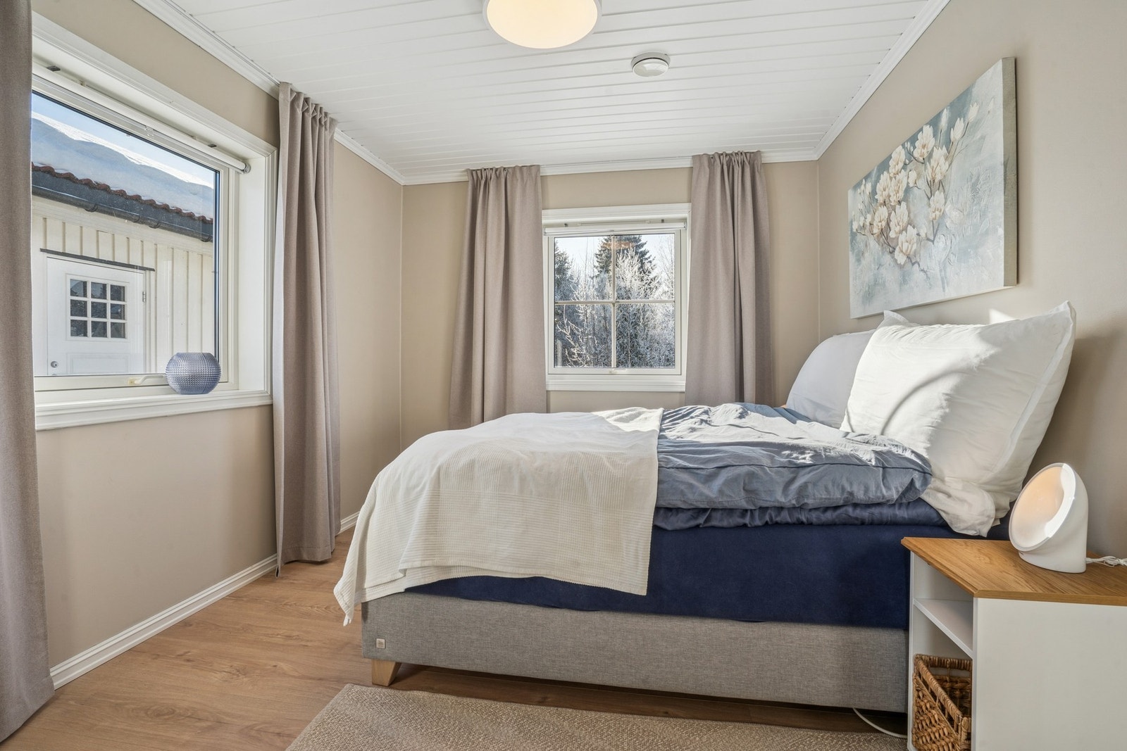 Boligen inneholder fire gode soverom. Galleribilde