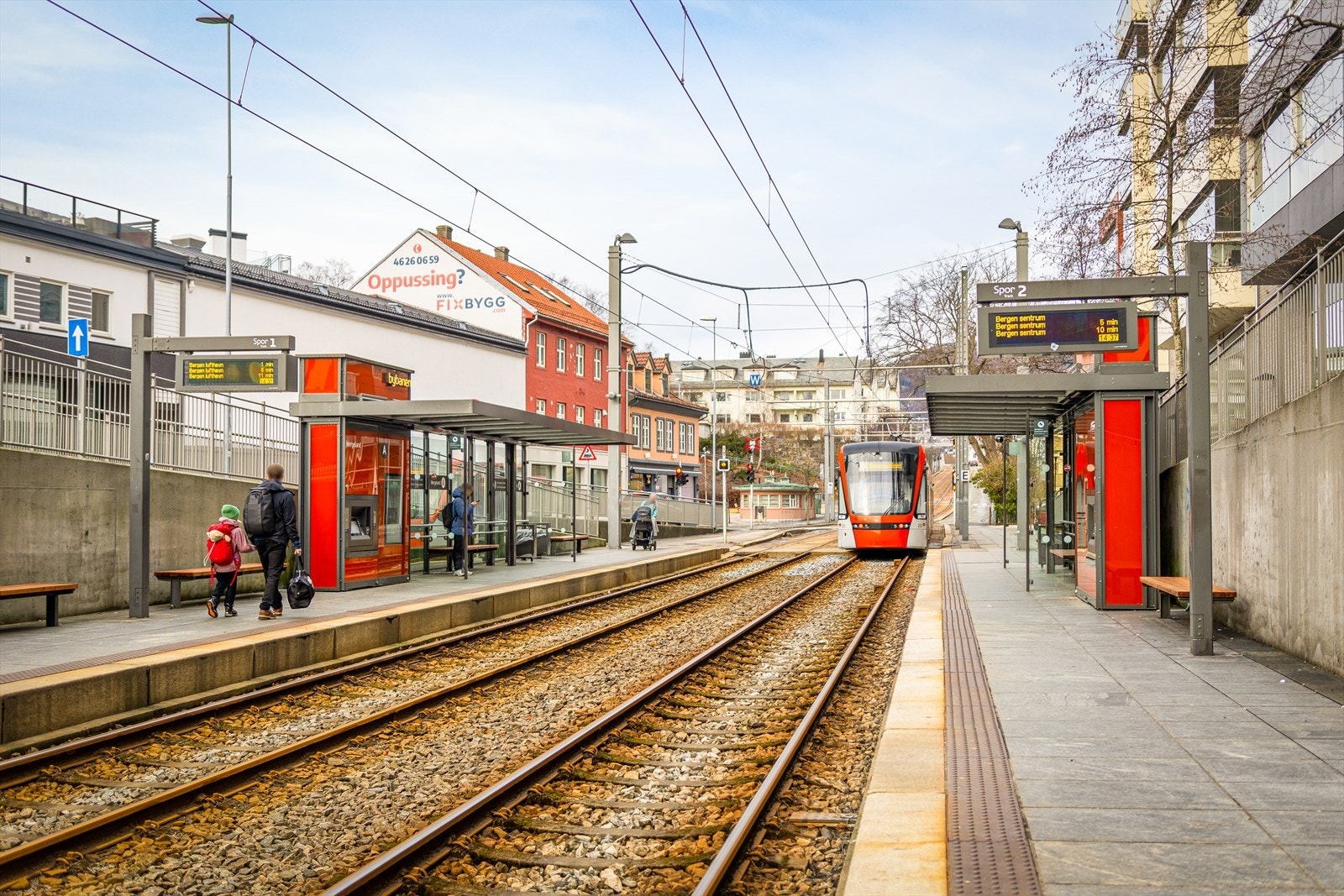 Ca. 430 m til Wergeland bybanestopp. Galleribilde