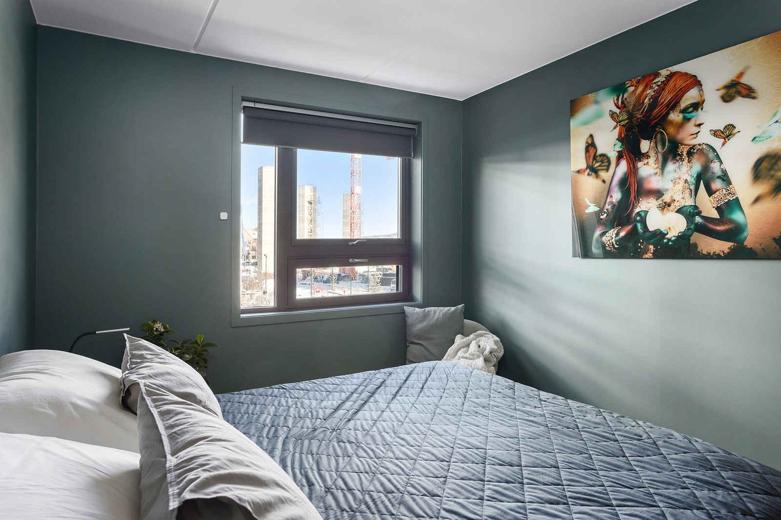 Vindu som gir godt med naturlig lys inn. Galleribilde