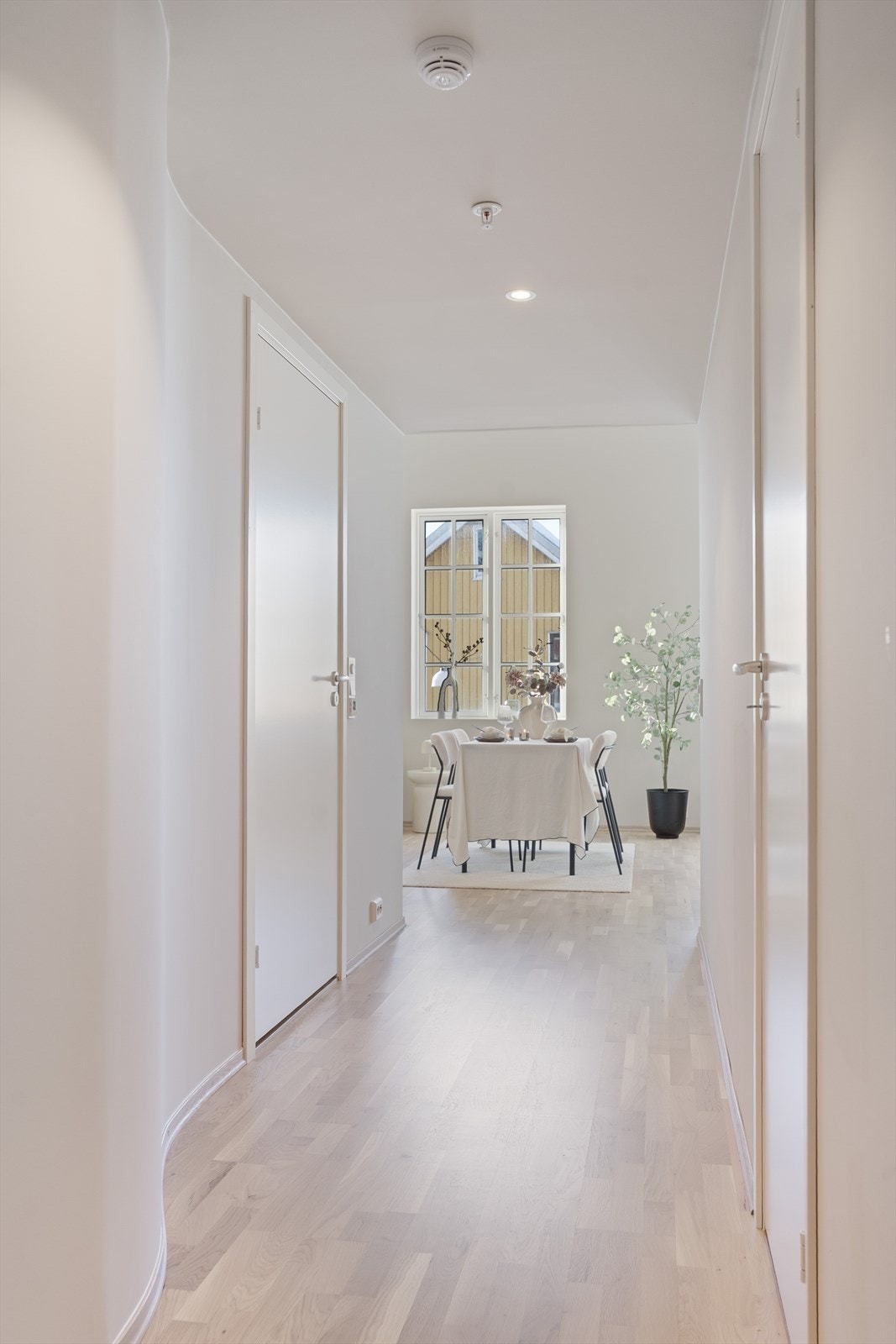 Gang i hovedetasje. Galleribilde