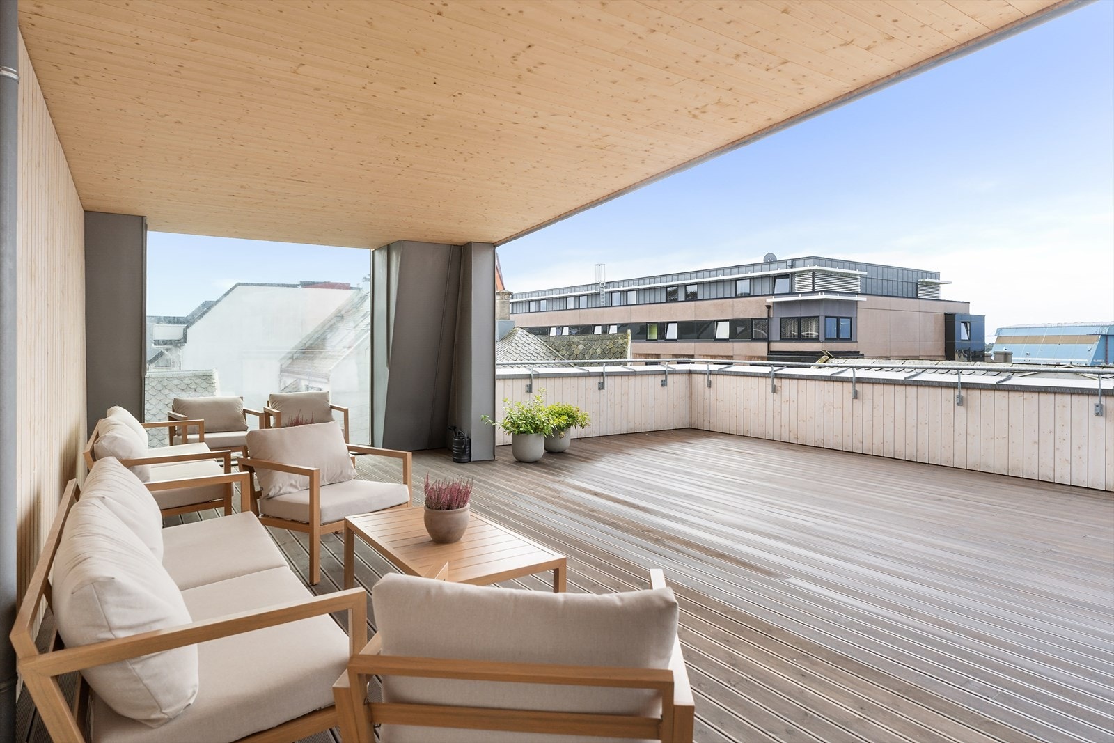 Herlig, felles takterrasse! Galleribilde