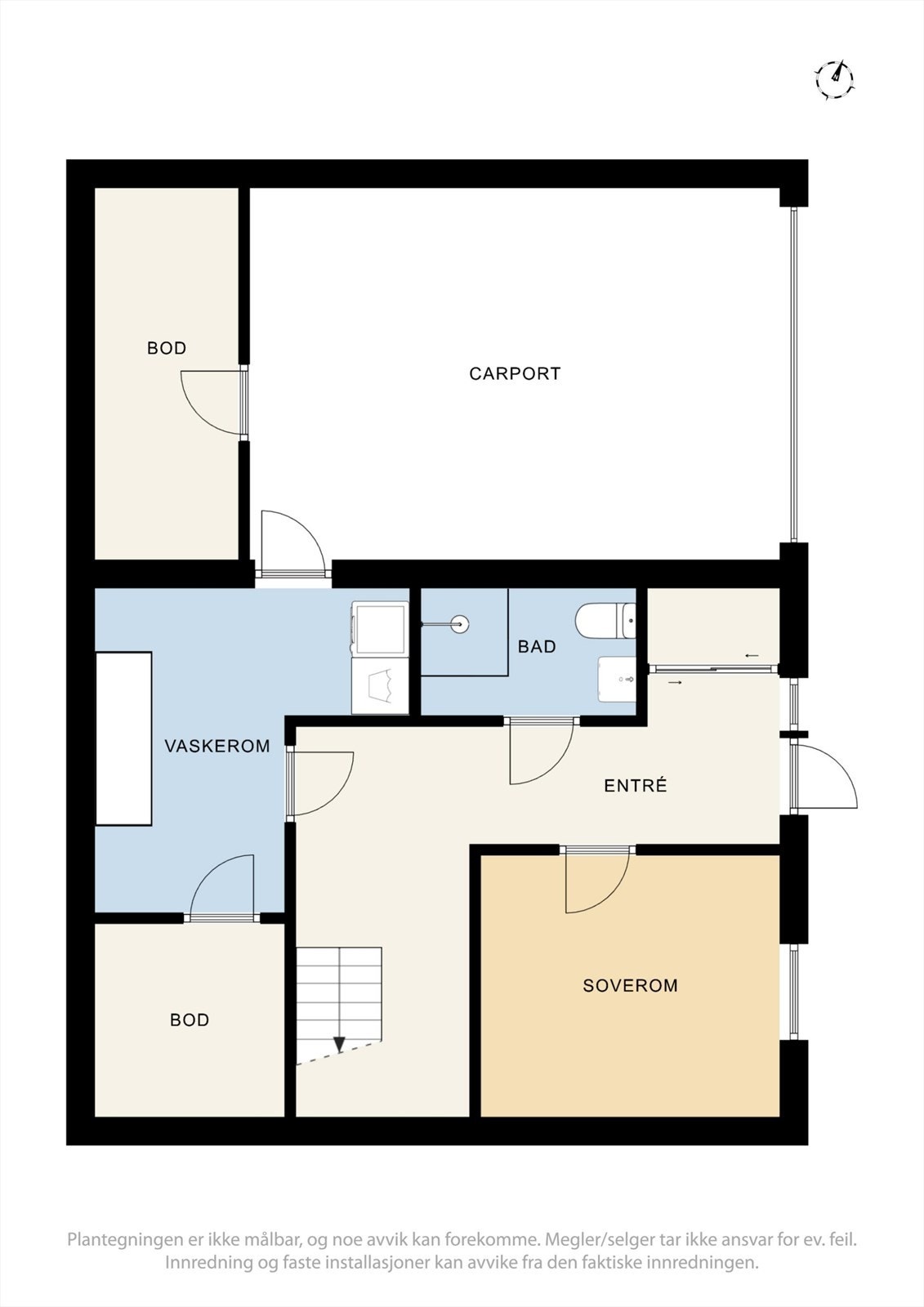 Underetasje. Galleribilde