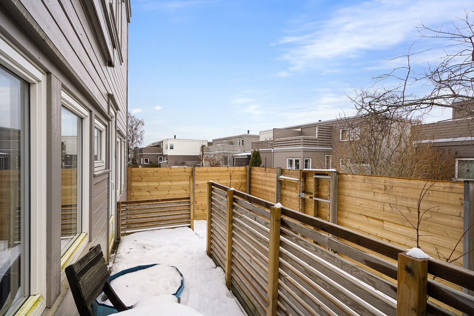 Uteområde i fra soverom. Galleribilde