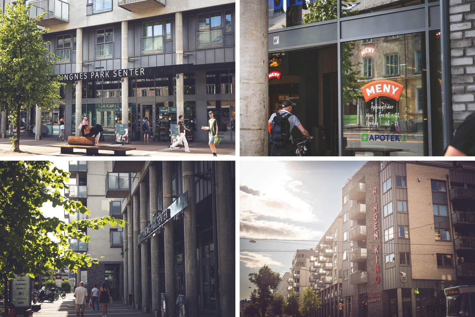 Ringnes Park med kino, Sats/Elixia og Meny ligger 4 min. gange unna. I tillegg er det gangavstand til Oslo sentrum. Galleribilde