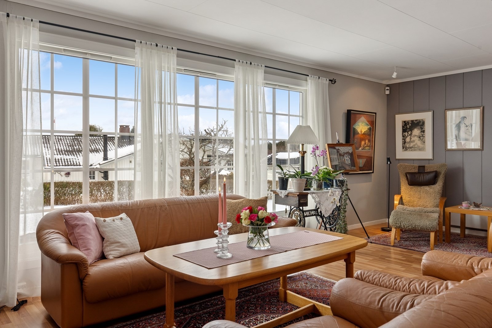 Vinduer er stortsett skiftet i perioden 2015-2018. Galleribilde