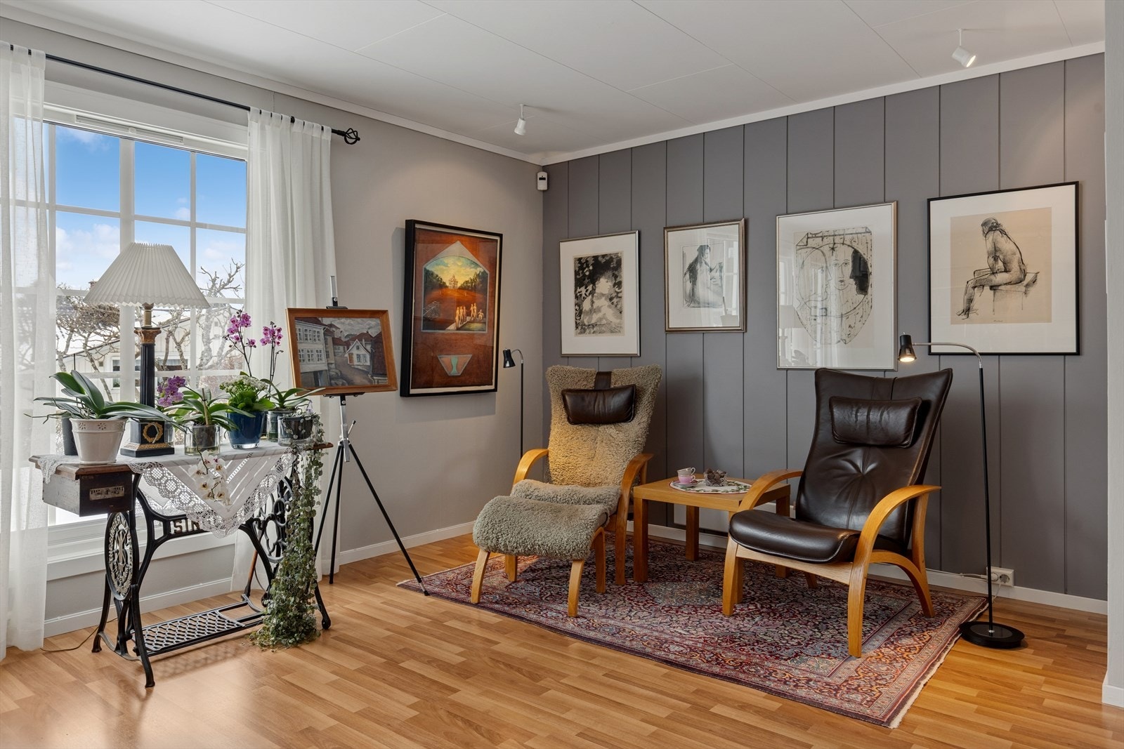 God plass til å innrede ulike soner. Galleribilde