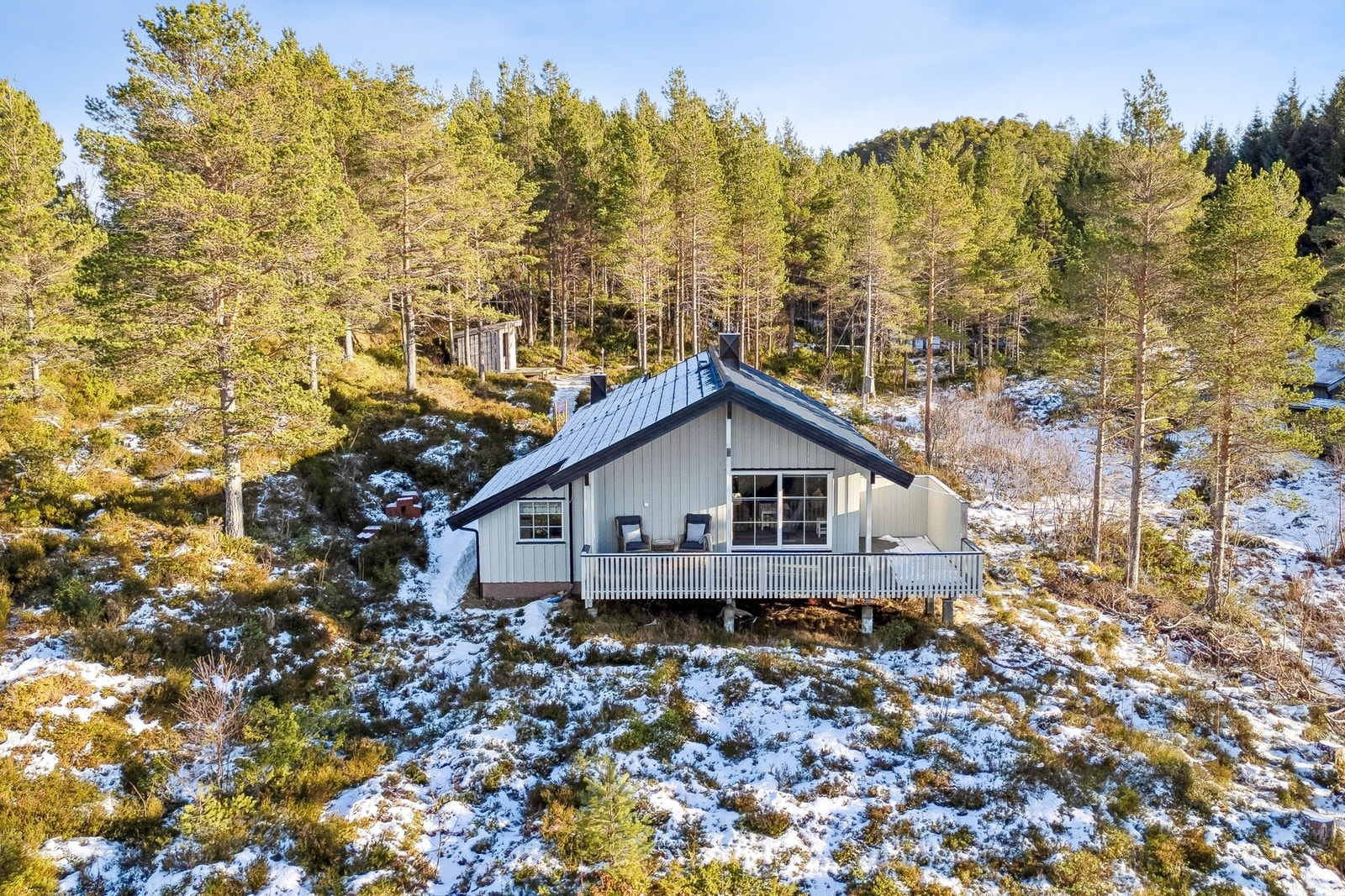 Dronefoto Galleribilde