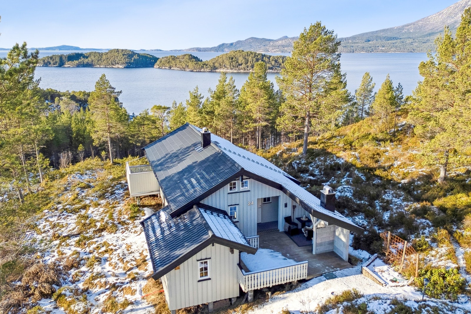 Dronefoto Galleribilde