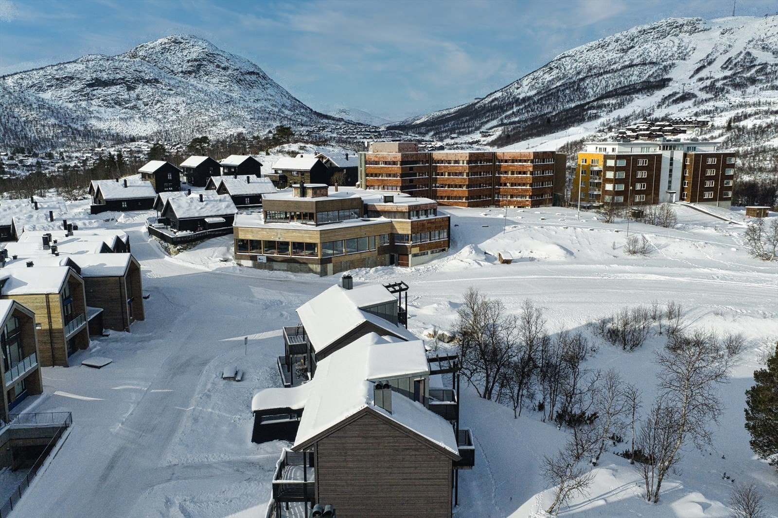 Kort vei til både alpinanlegg og flotte oppkjørte skiløyper! Galleribilde