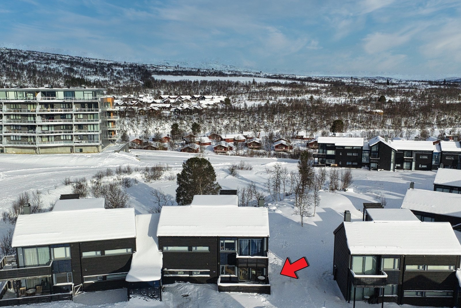Her har man fantastisk turterreng like utenfor døra, både sommer og vinter! Galleribilde