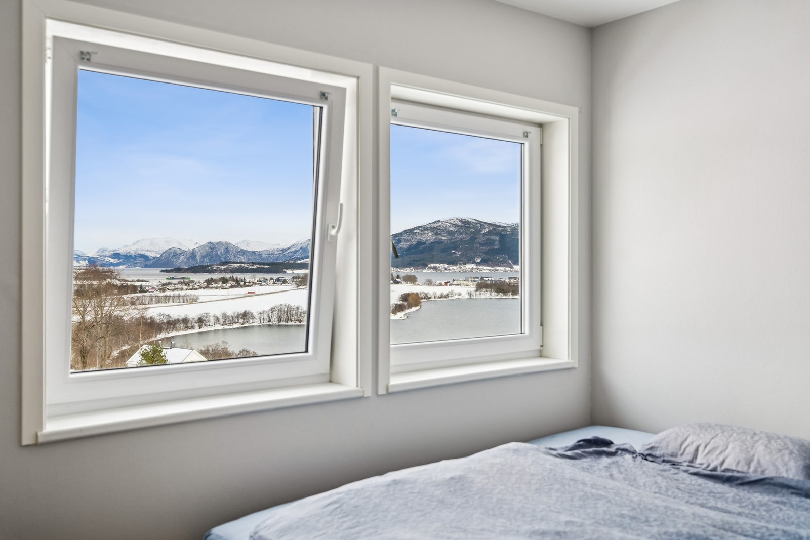 Utsikt fra soverom Galleribilde