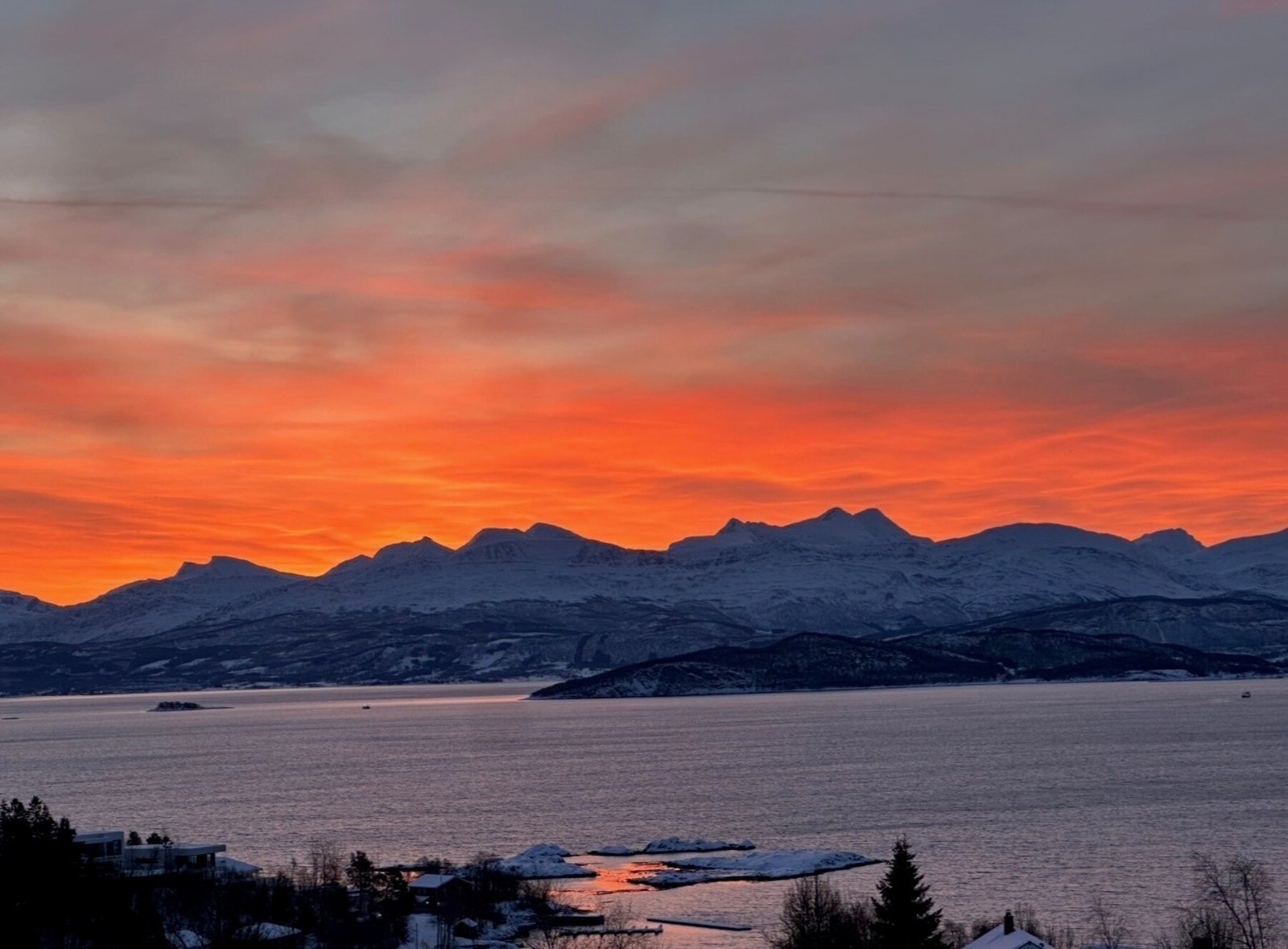 Se den utsikten! Dette er et privat sommerbilde. Galleribilde