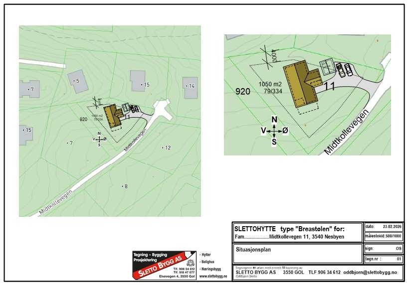 Situasjonsplan Galleribilde
