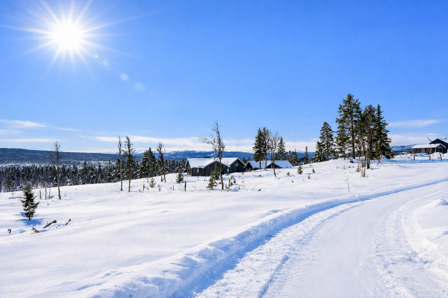 Lyseren Hyttefelt Galleribilde