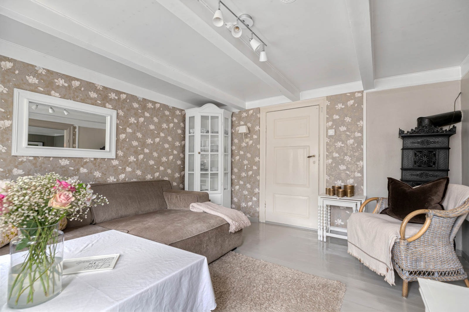 Vedovn i begge stuer Galleribilde