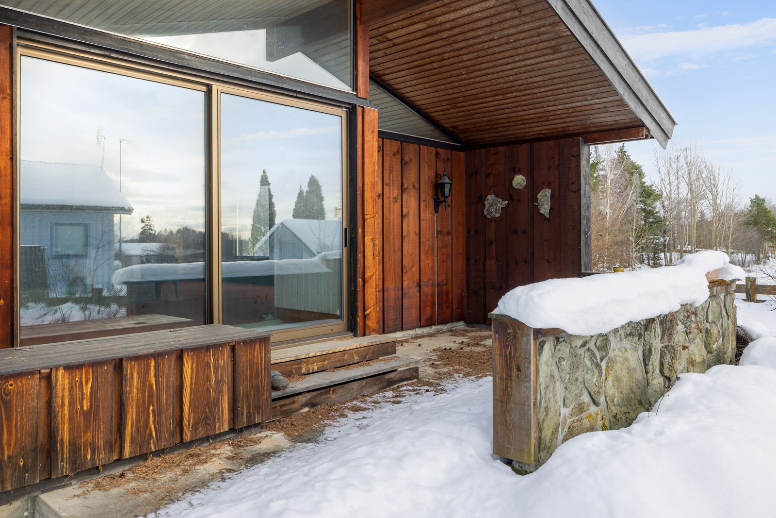 Terrasse utenfor stua Galleribilde