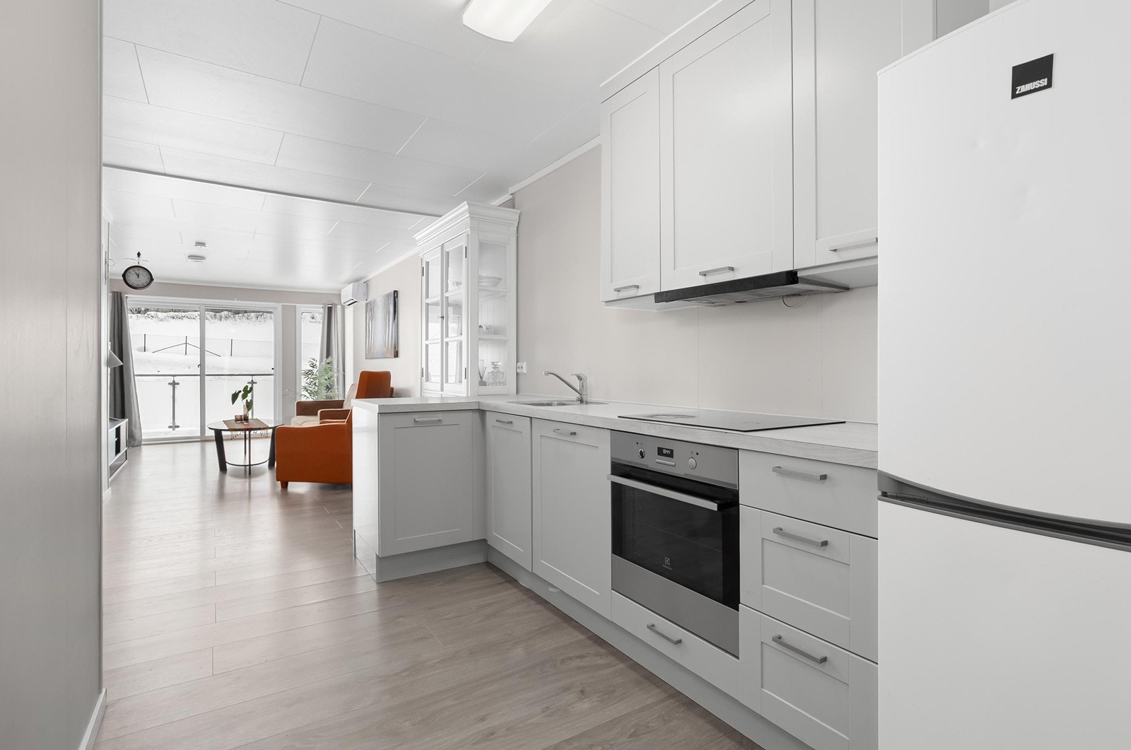 Åpen stue- kjøkkenløsning Galleribilde