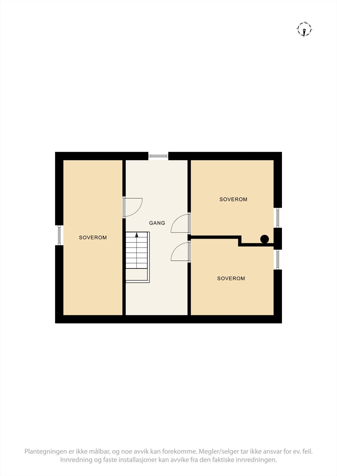Plantegning 2. etasje Galleribilde
