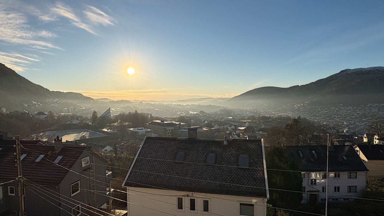 Våkn opp til en nydelig utsikt over Bergensdalen. Galleribilde