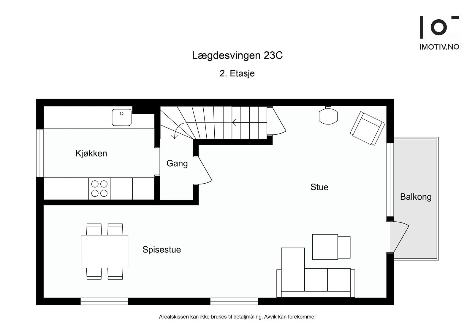 Plantegning 2. Etasje Galleribilde